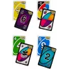 Games UNO FLIP kaardimäng värvipimedatele juurdepääsetava pakiga lastele, täiskasvanutele ja pereõhtuteks