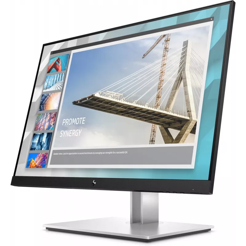 HP E-Seeria E24i G4 WUXGA monitor, 61 cm (24 tolli), 1920 x 1200 pikslit, WUXGA, LCD, 5 ms, must