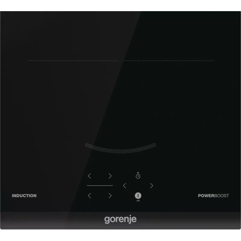 Gorenje Induktionshäll GI3201BC, must, sisseehitatav, 30 cm, tsooniga induktsioonpliit, klaaskeraamiline, 2 tsooni
