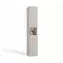 Vannitoa postkapp Top E Shop NEL, eraldiseisev 2-ukseline, kašmiirlaminaat, 1740×310×300 mm, 5 riiulit