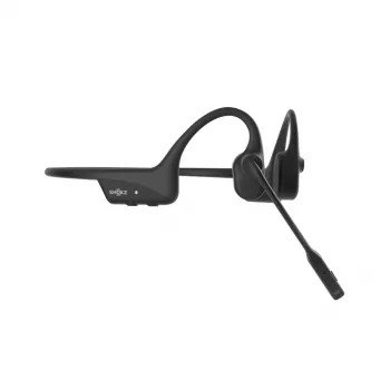 SHOKZ OpenComm2 2025 uuendatud juhtmevaba Bluetooth luuülekande videokonverentsi peakomplekt USB-C laadimispordiga | 16 t kõneaeg, 29 m juhtmevaba ulatus, 1 t laadimisaeg | Sisaldab mürasummutavat poomimikrofoni, must