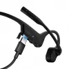 SHOKZ OpenComm2 2025 uuendatud juhtmevaba Bluetooth luuülekande videokonverentsi peakomplekt USB-C laadimispordiga | 16 t kõneaeg, 29 m juhtmevaba ulatus, 1 t laadimisaeg | Sisaldab mürasummutavat poomimikrofoni, must