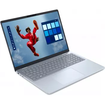 Sülearvuti Dell 16 Plus DB16250 — Intel Core Ultra 9 288V, 16-tolline Quad HD+ puutetundlik ekraan, 32 GB RAM, 1 TB SSD, Windows 11 Pro, sinine
