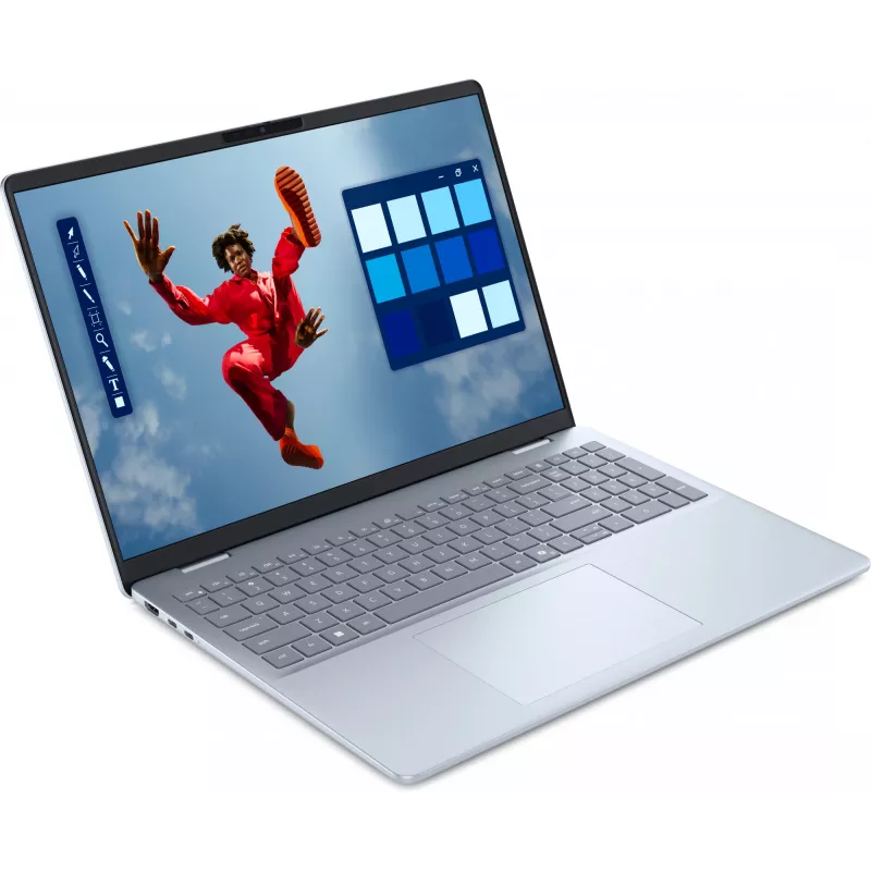 Sülearvuti Dell 16 Plus DB16250 — Intel Core Ultra 9 288V, 16-tolline Quad HD+ puutetundlik ekraan, 32 GB RAM, 1 TB SSD, Windows 11 Pro, sinine