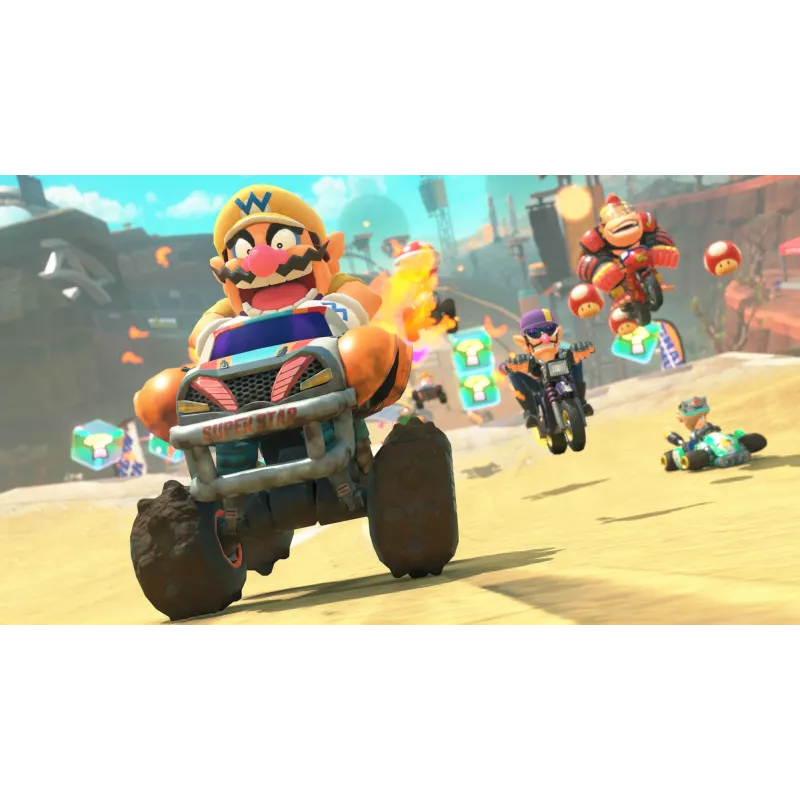 Nintendo Mario Kart World, Nintendo Switch 2, mitmikmängurežiim, füüsiline andmekandja