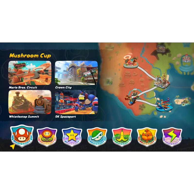 Nintendo Mario Kart World, Nintendo Switch 2, mitmikmängurežiim, füüsiline andmekandja