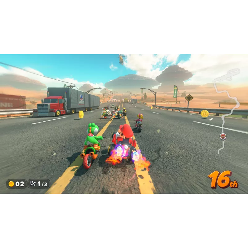 Nintendo Mario Kart World, Nintendo Switch 2, mitmikmängurežiim, füüsiline andmekandja
