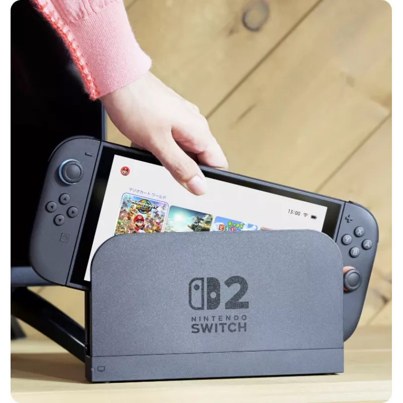 Mängukonsool NINTENDO Switch 2 Must — 7,9-tolline LCD 1920×1080, 120 Hz, 256 GB, 5220 mAh aku, Wi‑Fi 6, Bluetooth, HDR10