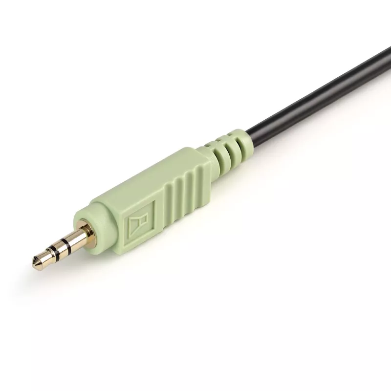 StarTech.com 6 ft 4-ühes USB DVI KVM-kaabel koos heli ja mikrofoniga