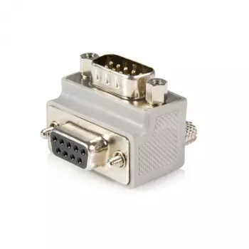 StarTech.com Right Angle DB9 to DB9 Serial kaabliadapter Type 1 - M/F