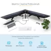 StarTech.com Thunderbolt 3 dokk – kahe 4K 60 Hz monitoriga TB3 sülearvuti dokkimisjaam DisplayPorti, HDMI ja 1080p VGA-ga – 85 W toiteedastus ja laadimine – 2x USB-A, Ethernet – Mac ja Windows