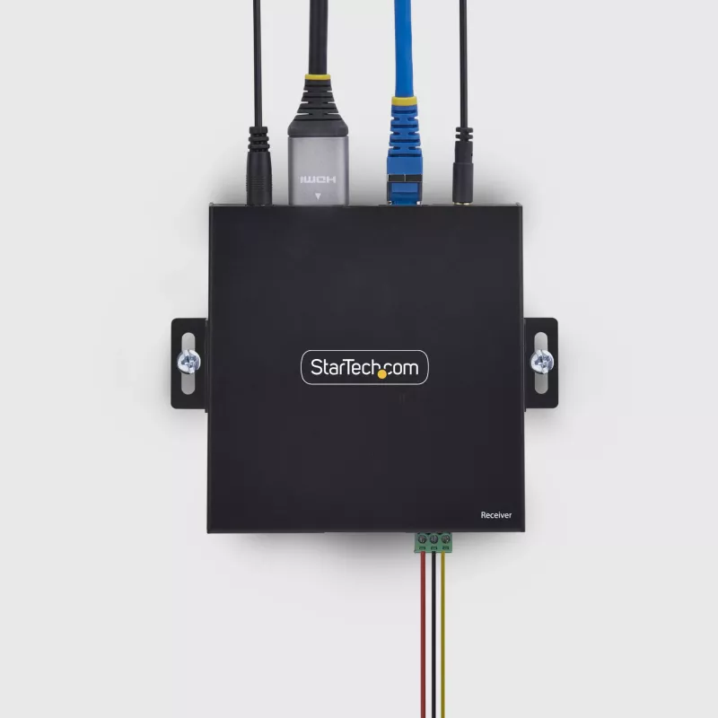 StarTech.com HDMI-vastuvõtja IP-võrgu kaudu IH2006 tooteperele, 4K 60Hz, draiverivaba, AVoIP, sisaldab kinnituskomplekti, ainult vastuvõtja