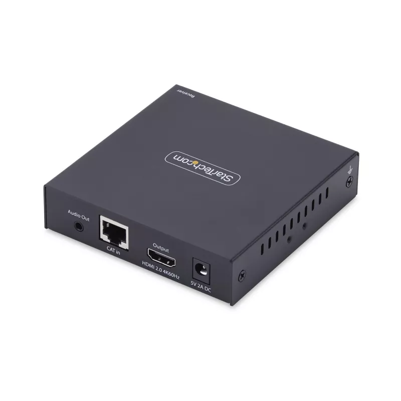 StarTech.com HDMI KVM-vastuvõtja üle IP-võrgu IH2006 tootesarjale, 4K 60Hz, draiverivaba, AVoIP, sisaldab kinnituskomplekti, ainult vastuvõtja