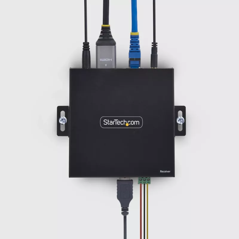 StarTech.com HDMI KVM-vastuvõtja üle IP-võrgu IH2006 tootesarjale, 4K 60Hz, draiverivaba, AVoIP, sisaldab kinnituskomplekti, ainult vastuvõtja
