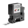 DYMO Rhino Industrial püsivad polüestersildid | 19 mm x 5,5 m | must trükk metallikul | isekleepuv | Rhino ja LabelManager sildivalmistajatele