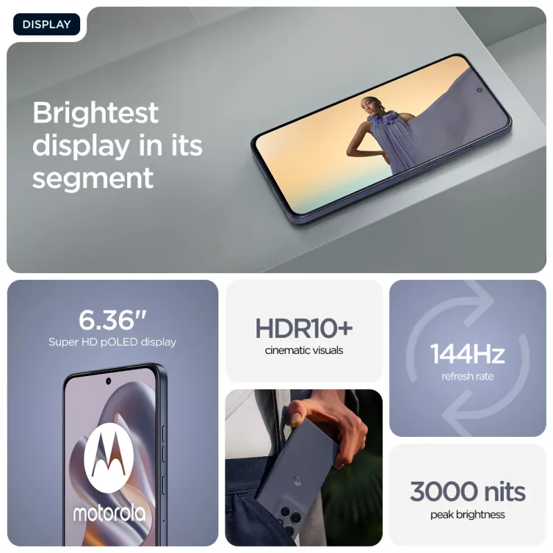 Motorola edge 60 Neo 16,1 cm (6,36 tolli) Dual SIM Android 15 5G USB USB-C 12 GB 256 GB 5000 mAh Hall
