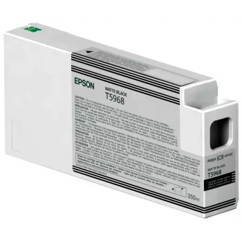 Epson Singlepack Matte Must T596800 UltraChrome HDR 350 ml, Matt must, Pigmenttint, 350 ml, 1 tk