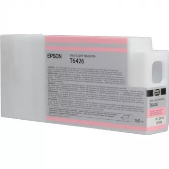 Epson T6426 Vivid Light magenta tindikassett (150 ml), Standardmaht, Hele magenta, Pigmenttint, 150 ml, 1 tk