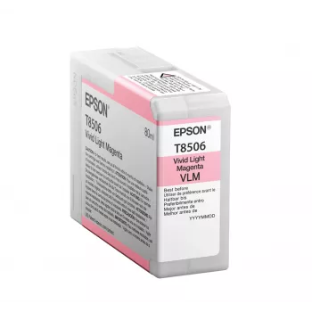 Epson Singlepack Light magenta T850600, Hele magenta, Pigmendipõhine tint, 80 ml, 1 tk