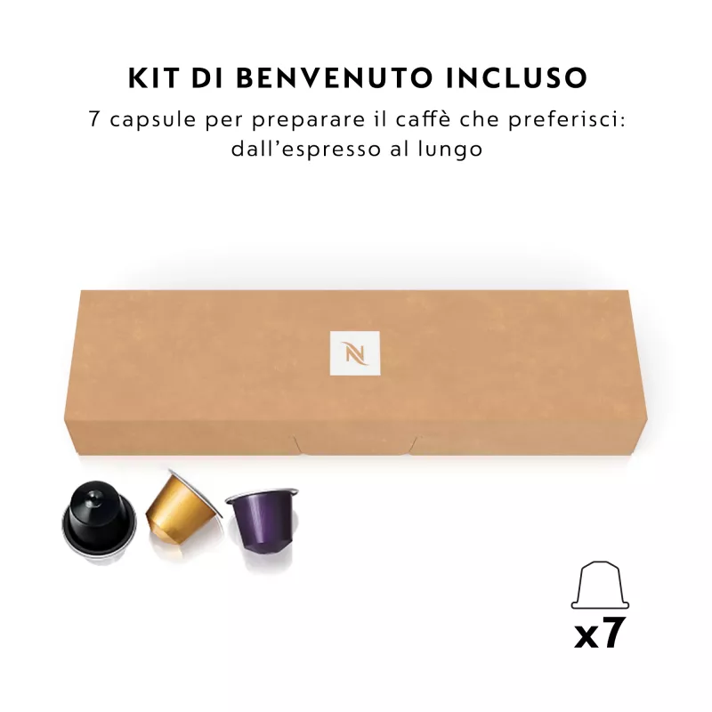 Krups Nespresso XN1005K kohvimasin poolautomaatne Espressomasin 0,7 l