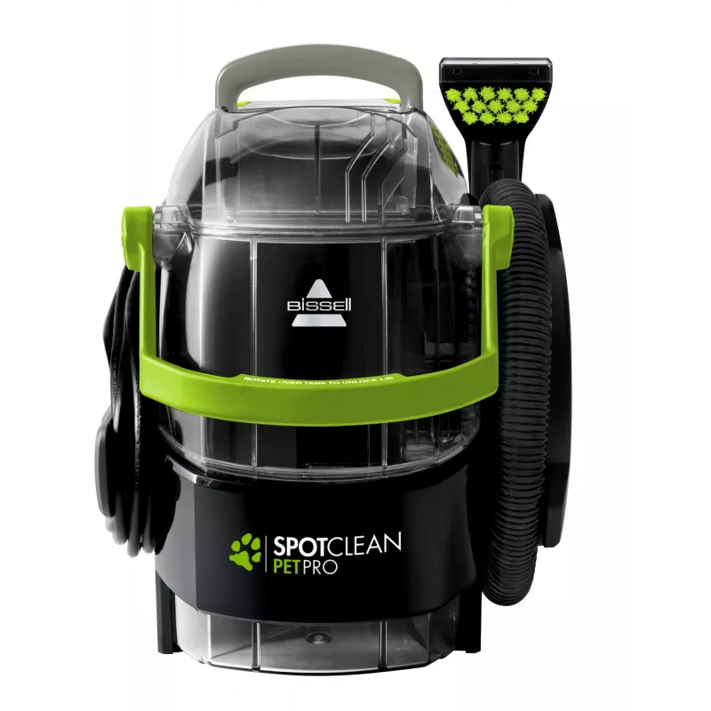 Bissell SpotClean Pet Pro vaibapuhastusmasin, käeshoitav, sügavpuhastus, Must, Roheline