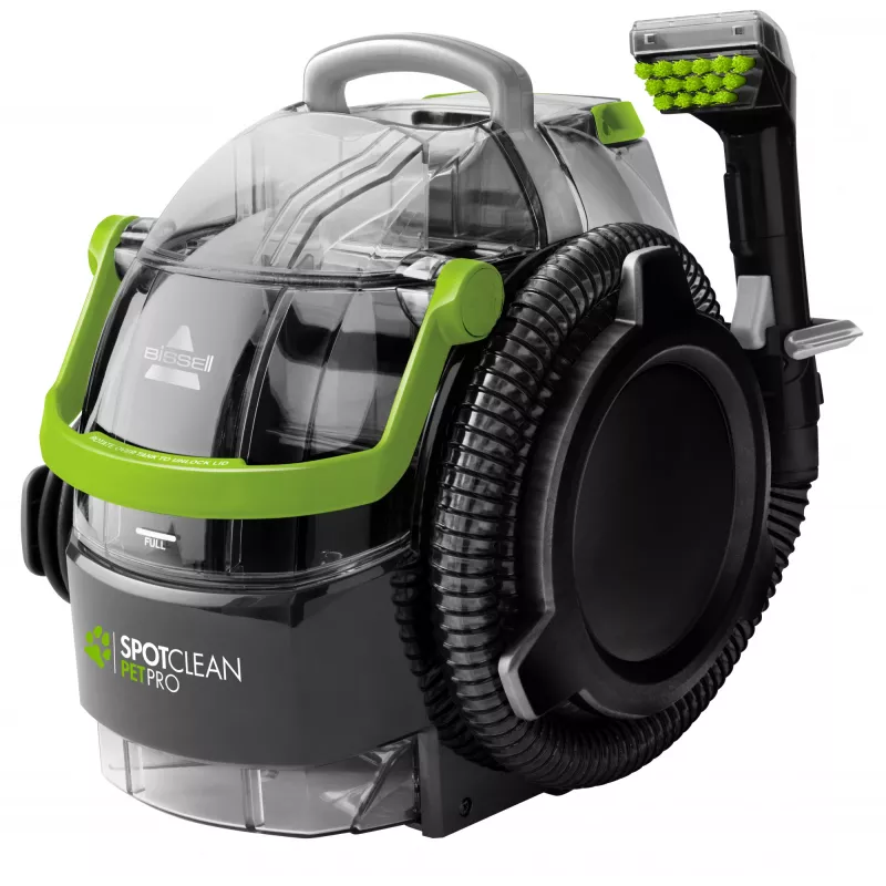 Bissell SpotClean Pet Pro vaibapuhastusmasin, käeshoitav, sügavpuhastus, Must, Roheline