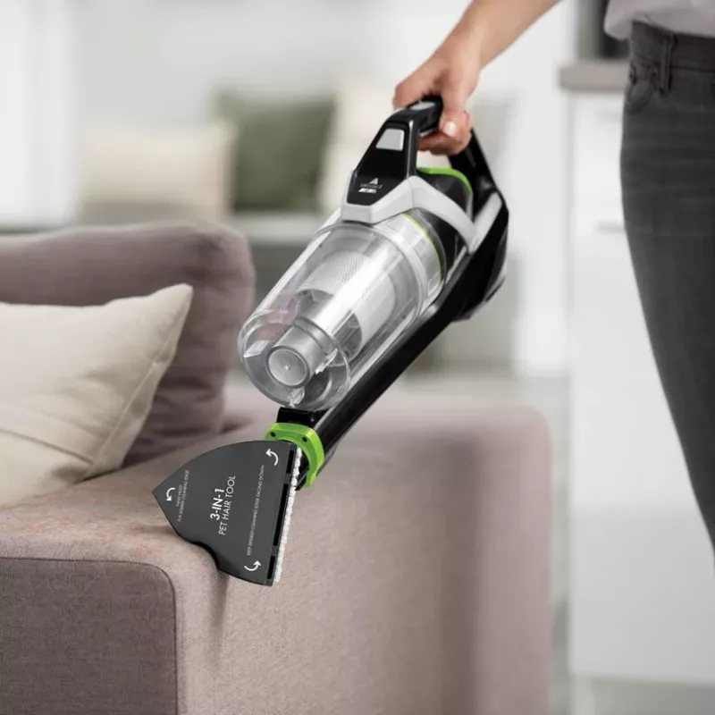 Bissell Multireach Active 3‐in‐1 Pet Hair Upholstery Tool, Upholstery nozzle, Handheld vacuum, Must, Bissell, MultiReach Active 21V, 140 mm
