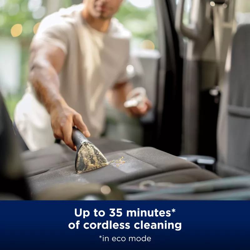 Bissell SpotClean Cordless, käeshoitav, sügav, 25 m²/h, 25 m², auto salong, vaip, polster, 0,9 L