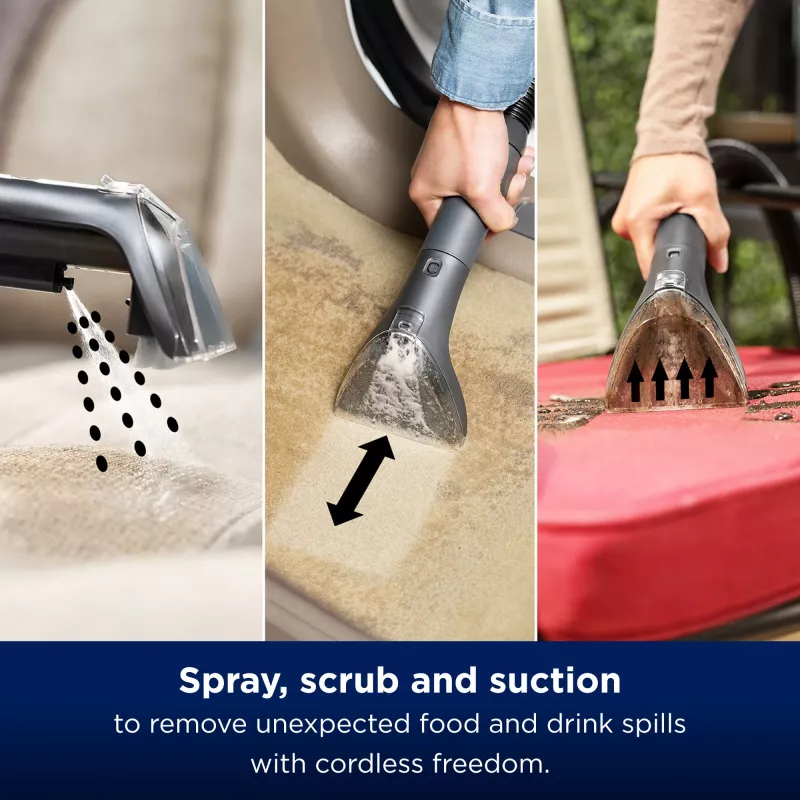 Bissell SpotClean Cordless, käeshoitav, sügav, 25 m²/h, 25 m², auto salong, vaip, polster, 0,9 L