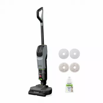 Bissell SpinWave + Vac Pet Pro akutoitel pulkpuhasti kuiv- ja märgpuhastuseks Tsükloniline Tolmukott 0,4 L Must, Hall