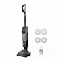 Bissell SpinWave + Vac Pet Pro akutoitel pulkpuhasti kuiv- ja märgpuhastuseks Tsükloniline Tolmukott 0,4 L Must, Hall