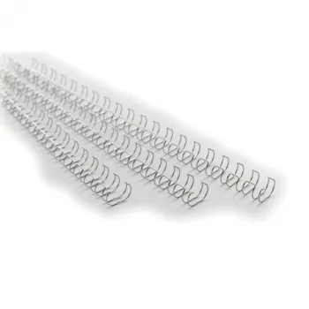 GBC köitmise traadid MultiBind 14mm, hõbedane, 130 lehte, A4, 307 mm, 137 mm, 100 tk