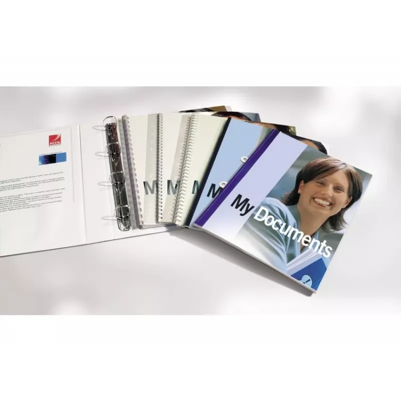 GBC Filestrip CombBind PP Clear, Läbipaistev, Polüvinüülkloriid (PVC), A4, 245 g, 100 tk, Egiptus