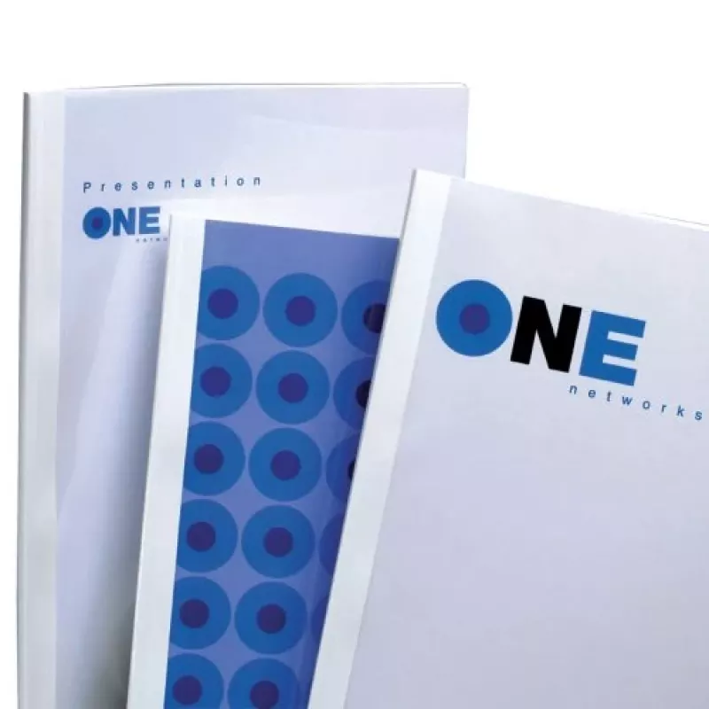 GBC Standard ThermaBind® kaaned A4 1,5 mm, A4, paber, valge, 15 lehte, 210 mm, 297 mm