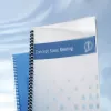 GBC Binding Cover Poly Clear View A4 350 MicronTranslusent, A4, Polüvinüülkloriid (PVC), Läbipaistev, Matt, 0,35 mm, 210 mm