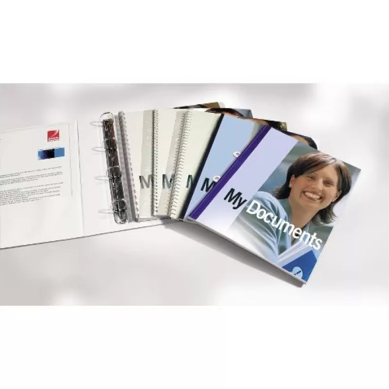 GBC CombBind PVC File Strips (100), valge, polüvinüülkloriid, 237 g, 100 tk, Egiptus
