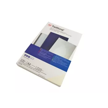 GBC Köitmiskaaned A4 Tavalised 250 g/m², A4, Kartong, Valge, Matt, 100 lehte, 2,2 kg
