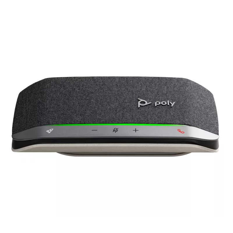 HP Poly Sync 20 USB-A kõlaritelefon, arvuti, hõbedane, 0,715 m, IP64, Windows 10, Windows 11, MacOS