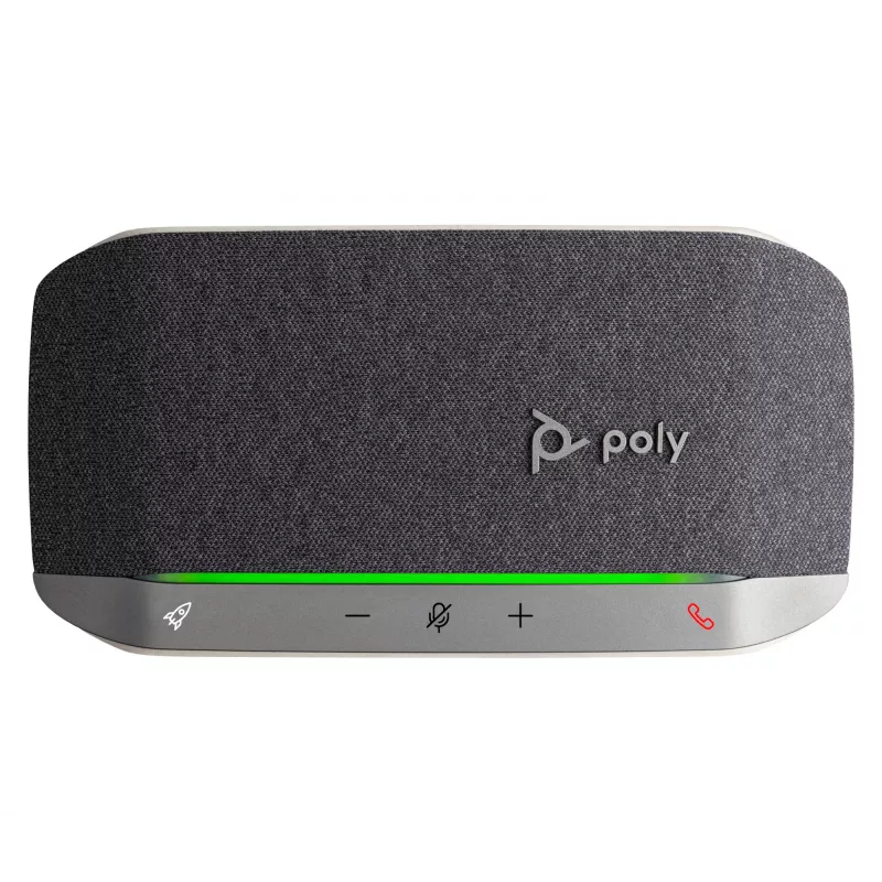 HP Poly Sync 20 USB-A kõlaritelefon, arvuti, hõbedane, 0,715 m, IP64, Windows 10, Windows 11, MacOS