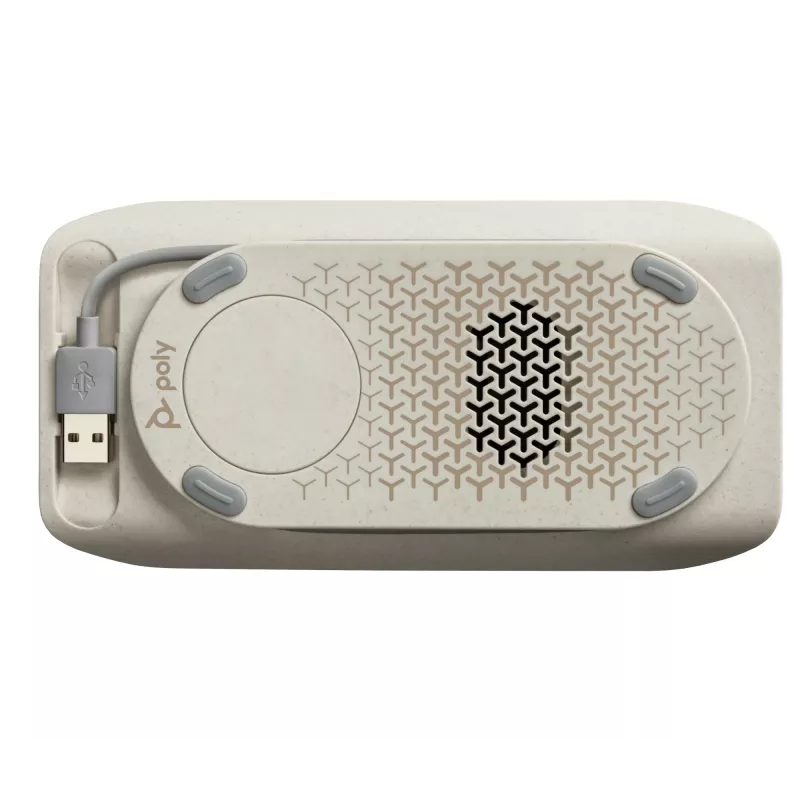HP Poly Sync 20 USB-A kõlaritelefon, arvuti, hõbedane, 0,715 m, IP64, Windows 10, Windows 11, MacOS