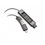 HP Poly DA85 USB to QD Must Adapter TAA