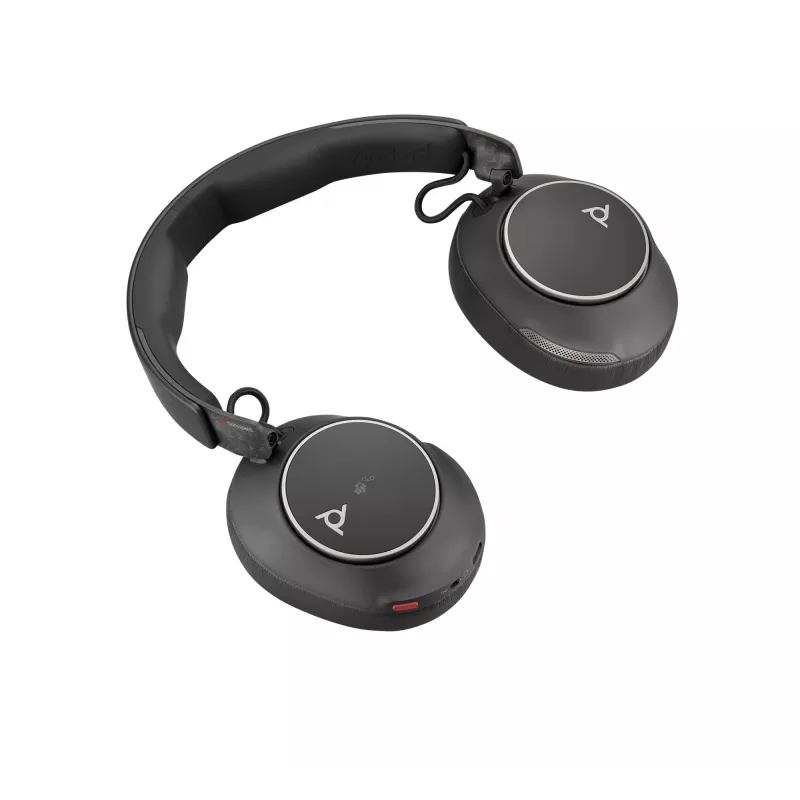 HP Poly Voyager Surround 80 UC Microsoft Teams Certified USB-C Peakomplekt +USB-C/A Adapter
