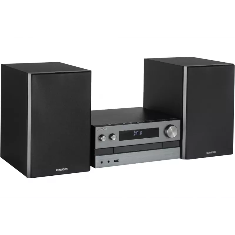 Kenwood M-918DAB-H koduhelisüsteem Kodune heli mikrosüsteem 10 W Alumiinium, Must