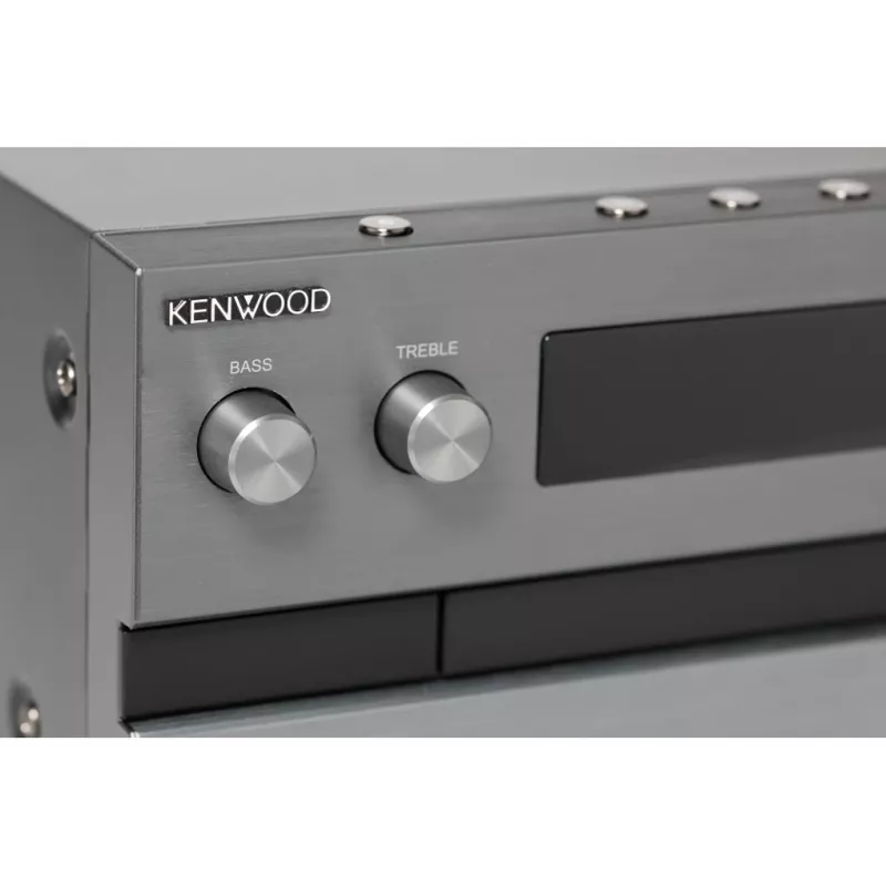 Kenwood M-918DAB-H koduhelisüsteem Kodune heli mikrosüsteem 10 W Alumiinium, Must
