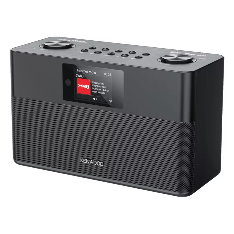 Kenwood CR-ST100S-B raadio Internet Digital Must