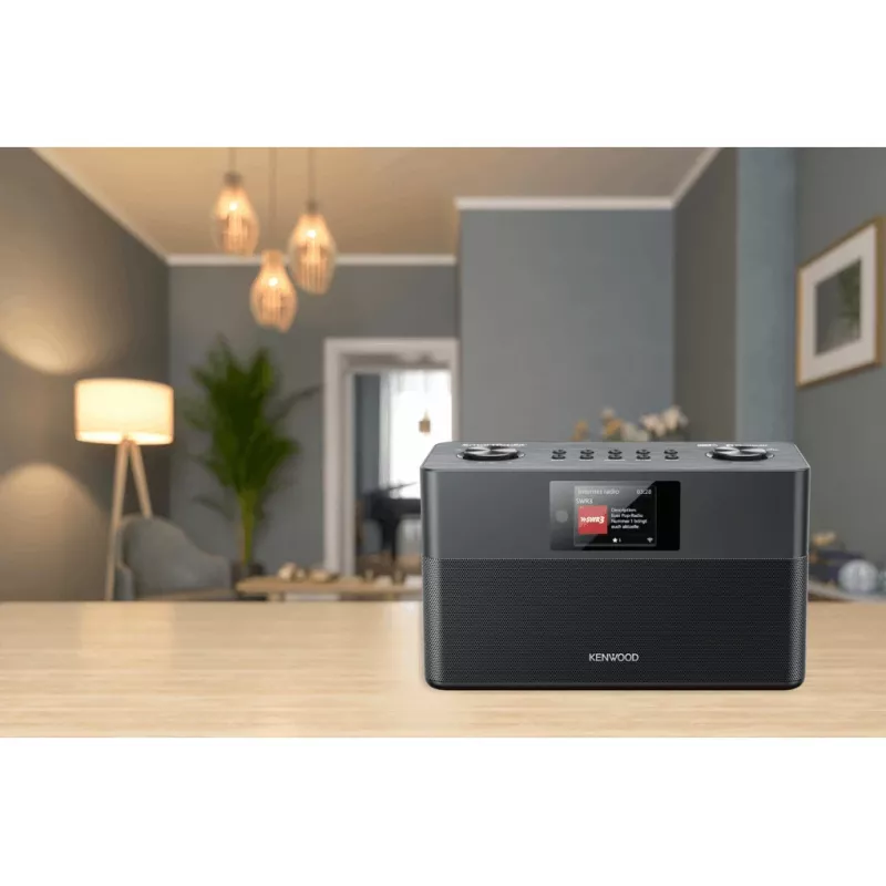 Kenwood CR-ST100S-B raadio Internet Digital Must