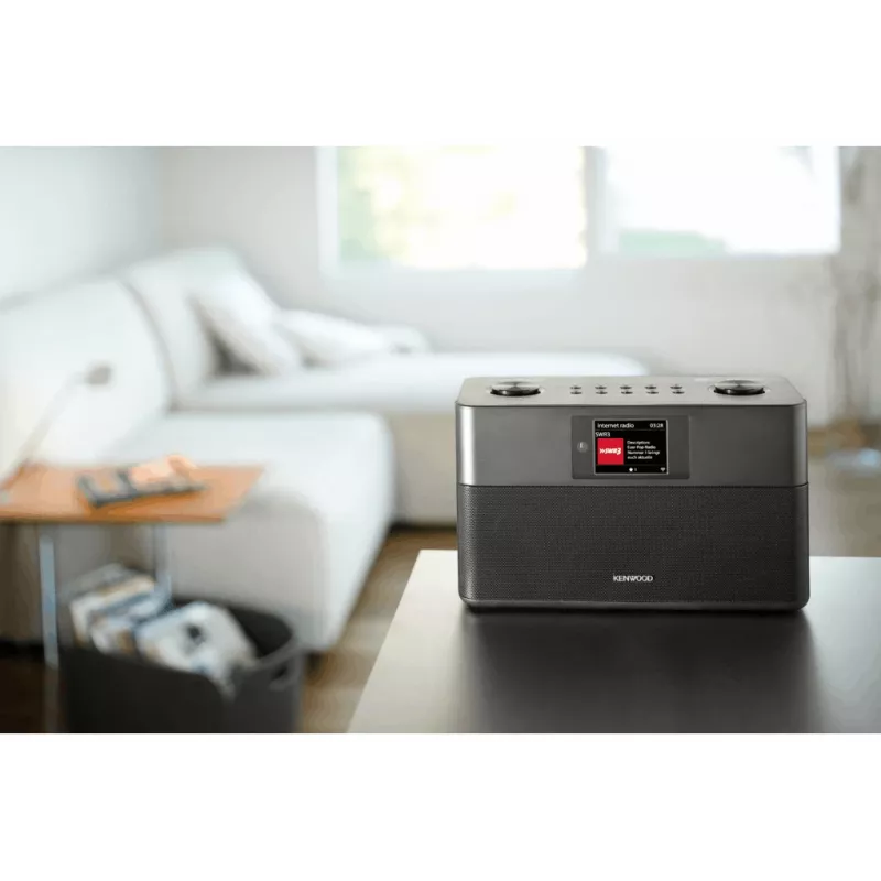 Kenwood CR-ST100S-B raadio Internet Digital Must