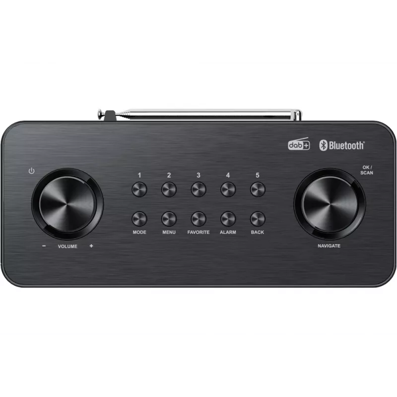 Kenwood CR-ST80DAB-B raadio personaalne digitaalne must