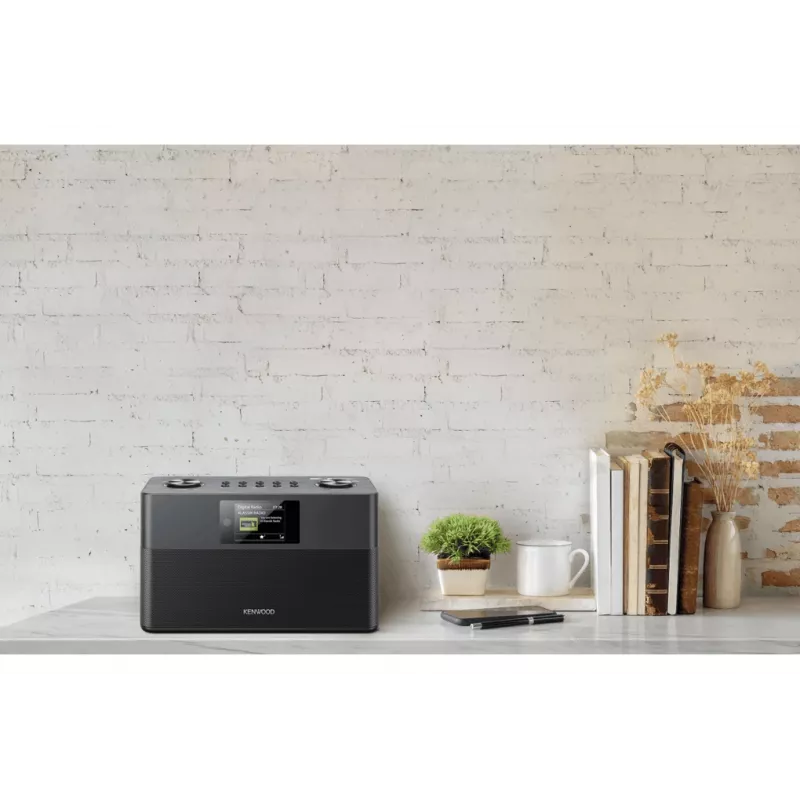 Kenwood CR-ST80DAB-B raadio personaalne digitaalne must