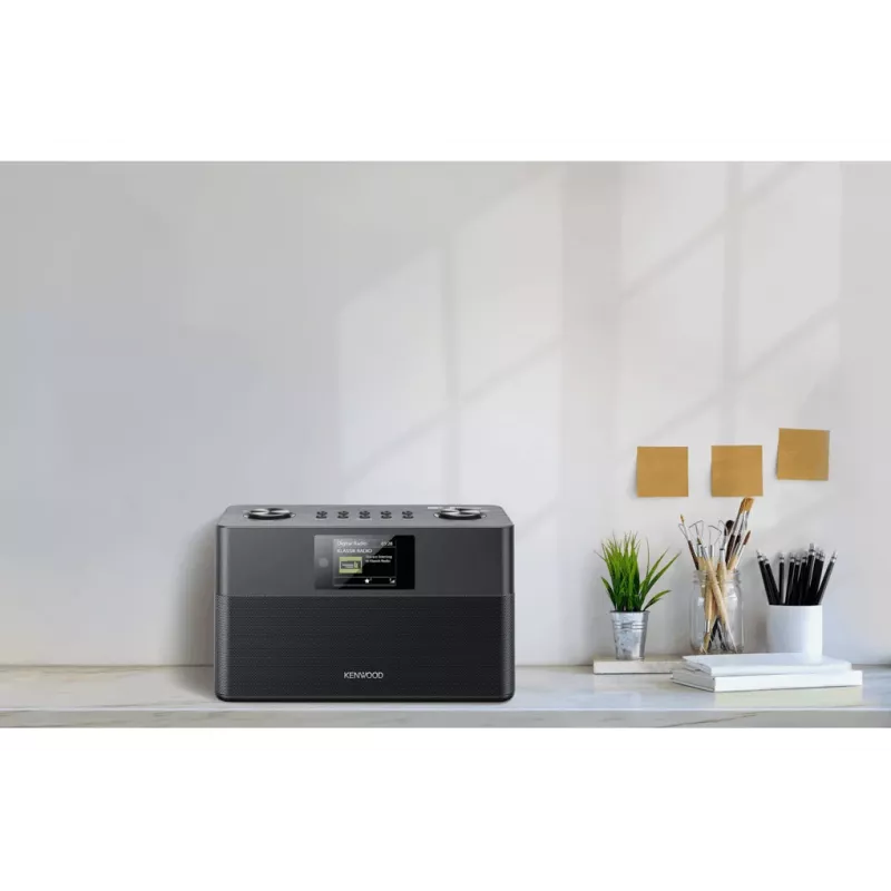 Kenwood CR-ST80DAB-B raadio personaalne digitaalne must